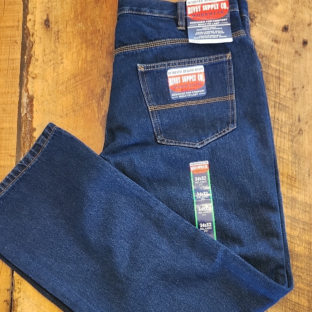 Indigo Denim Jeans by Rivet Supply Co.